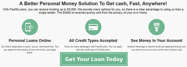 fast 5k loans scam